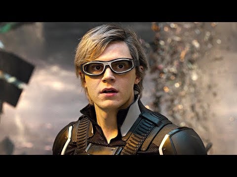 QUICKSILVER Saves Everyone From Solar Flare Scene   X MEN DARK PHOENIX 2019 Movie CLIP HD