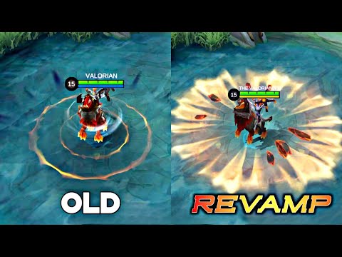 MOBILE LEGENDS IRITHEL- HELLFIRE OLD VS REVAMP SUDE BY SIDE COMPARISON