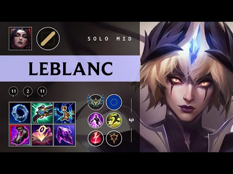 LeBlanc Mid vs Aurora - EUW Challenger Patch 25.24