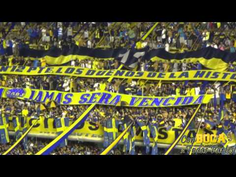 "Podrán imitarnos pero jamas,pero jamás nos van a igualar" Barra: La 12 • Club: Boca Juniors