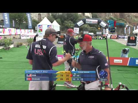 USA v Denmark – compound men's team gold | Antalya 2011 Archery World Cup stage 2