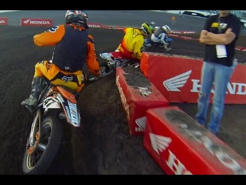 HELMET CAM: Tyler Kirschner - Schoolboy 2 Heat Race (RC Daytona Amateur SX)