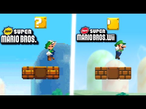 New super mario bros wii levels, but for DS