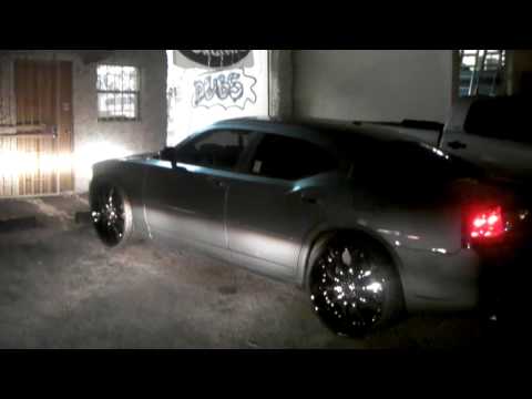 DUBSandTIRES.com 24" Inch Helo HE875 Black Wheels 2006 Dodge Charger Miami Ft. Lauderdale rims