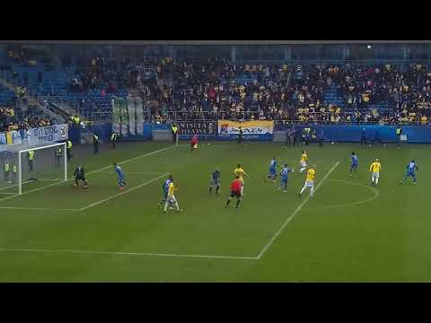 Motor lublin vs Stal Rzeszów niestrzelony karny przez Marcina Burkharda + głos wkurzonego dziecka