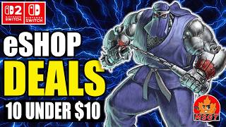 eSHOP SALE ALERT! TOP 10 UNDER $10 Nintendo Switch & Switch 2 Budget Game Deals 2026 Up to 85% OFF