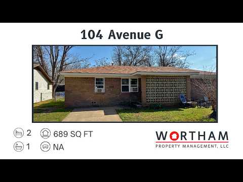 102 Ave G - Video 2 of 2