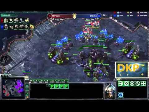 Feast sv EGIdra PvZ Starcraft 2 replay [fr]