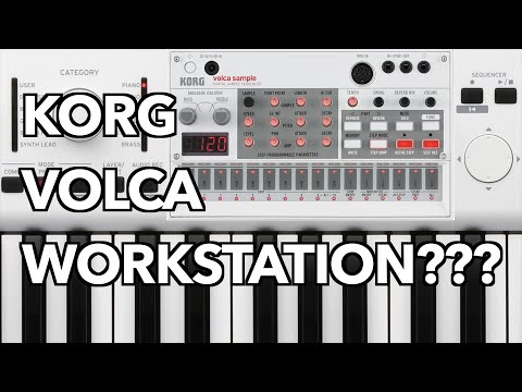 NIB Korg Volca Sample 2 sampler drum machine w/ wall wart image 2