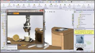 Novidades SolidWorks 2013: #17 Aparências e Photoview 360