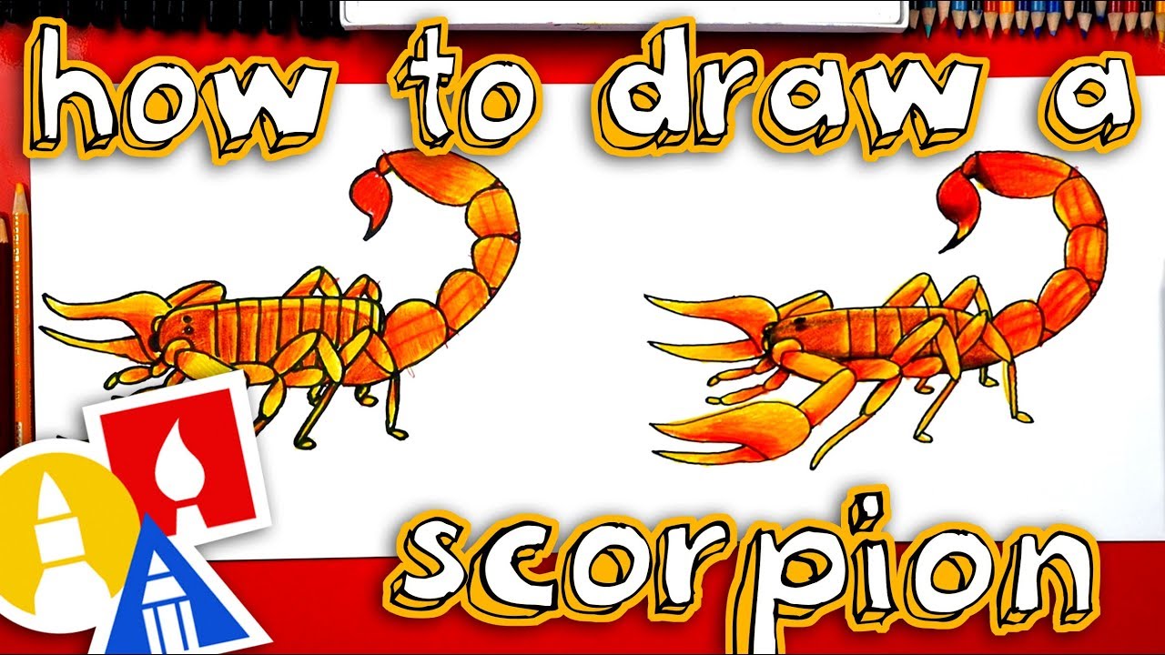 How To Draw A Scorpion