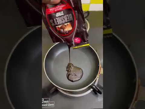 Hershey's Chocolate Syrup Dalgona Candy 🍭😍
