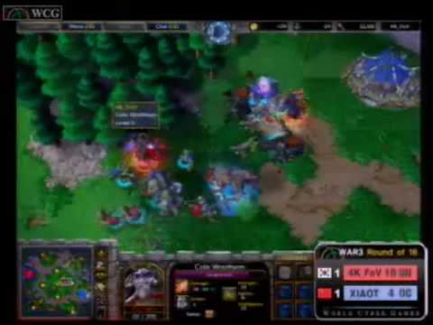 2005 Grand Final fourth day : WarCraft match : XIAOTvs4K_FoV