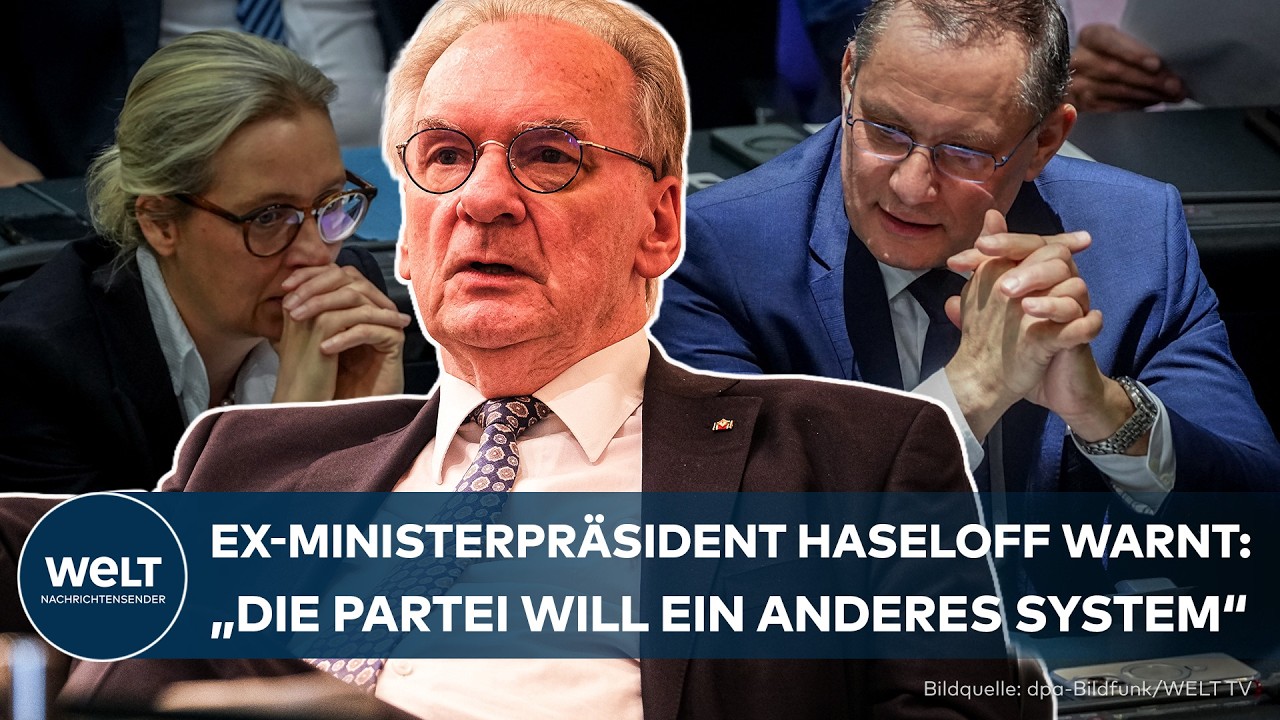 SACHSEN-ANHALT: Ex-Ministerpräsident Rainer Haseloff warnt eindringlich vor möglicher AfD-Regierung