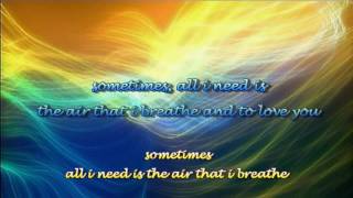 The Air that I Breathe by Barry Manilow