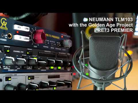 Neumann TLM103 mic on Preamp comparison: UA710 Twinfinity -GAP pre73 Premier -GAP pre73 DLX MKII