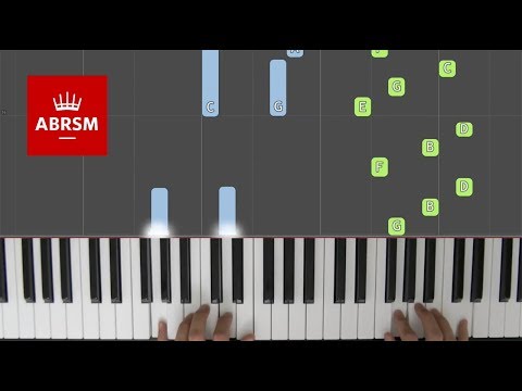 Shadows / ABRSM Piano Grade 3 2019 & 2020, B:1 / Synthesia 'live keys' tutorial