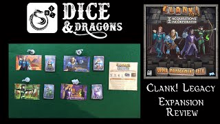Dice and Dragons - Clank! Legacy Acquisitions Incorporated the Upper Management Pack Review