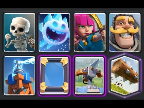 Clash Royale | 2.7 Mirror Xbow cycle vs Splashyard w/ Valkyrie