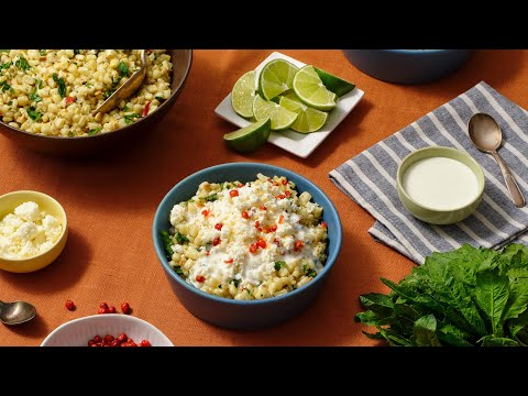 Pati Jinich - Esquites con Pepitas y Chile de Árbol (Mexican Street Corn)