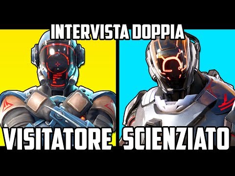 Le * VERE * IDENTITÀ Di VISITATORE e SCIENZIATO! – INTERVISTA DOPPIA *Domande Scomode* Su Fortnite