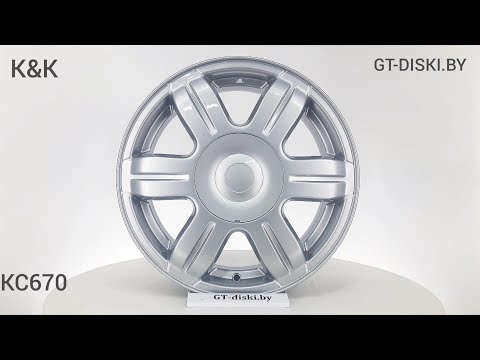 ЛИТЫЕ ДИСКИ КиК КС670 // K&K KC670