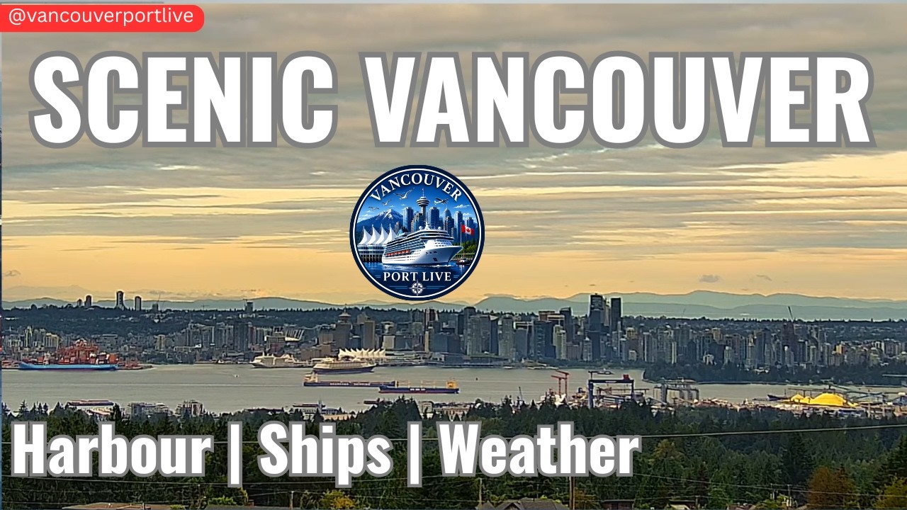 Live webcam view of Vista de Burrard Inlet