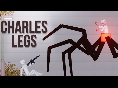 I replaced Human Legs with Charles Legs [Choo-Choo Charles] - People Playground 1.26 beta
