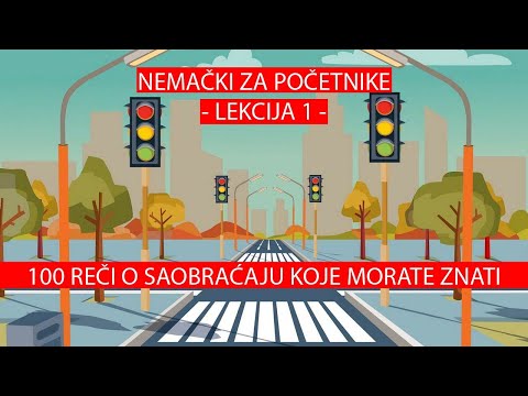 Nemački za početnike - Nemački od nule: Lekcija 1 - Saobraćaj