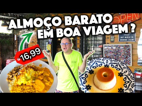 Desafio dos R$50: É possível almoçar BARATO em Boa Viagem Recife? O que fazer em Recife