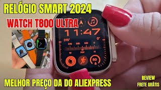 Relógio Smart Watch T800 2024  Barto na shopee e Alexpress