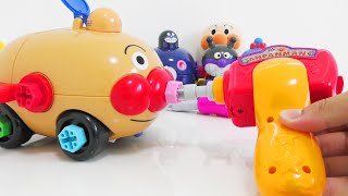アンパンマン キッズアニメ　アンパンマン号を整備したよ～！