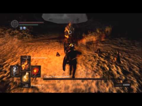 Soul Level 1 Gwyn Battle (No Damage)