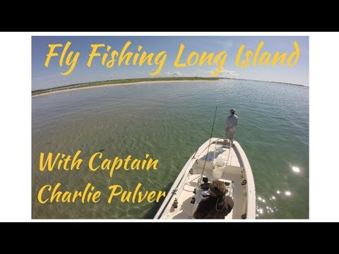 Fly Fishing for Striped Bass on Long Island's Moriches Bay with Captain Charlie Pulver