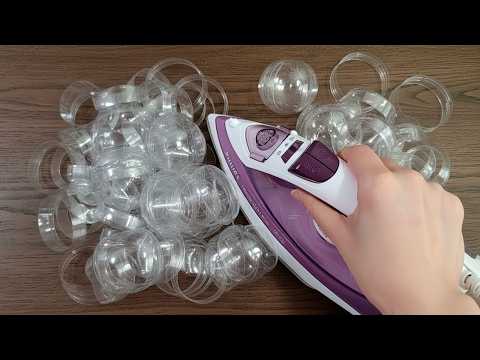 SEHT MAL, WAS ICH AUS EINEM BÜGEL UND PLASTIKFLASCHEN GEMACHT HABE! 😍 DIE BESTE DEKO-IDEE FÜR ZUHAUS
