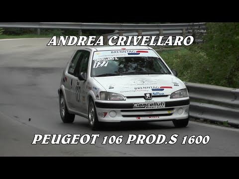 SALITA CIVIDALE - CASTELMONTE 2022 | ANDREA CRIVELLARO | PEUGEOT 106 PROD.S 1600