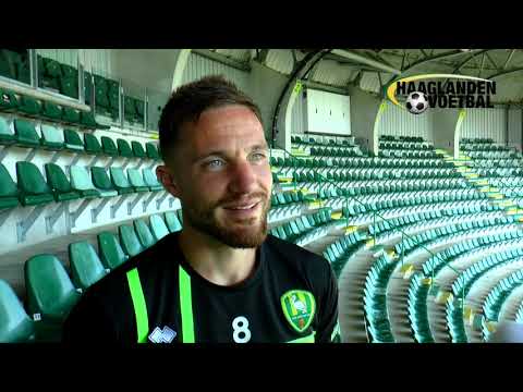 Aaron Meijers voor ADO Den Haag - Vitesse (08-05-2018)