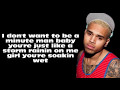 Chris Brown ft. Ludacris - Wet The Bed (Lyrics On Screen)
