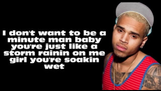 Chris Brown ft. Ludacris - Wet The Bed (Lyrics On Screen)