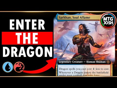 Sarkhan Becomes ONE with the Dragon