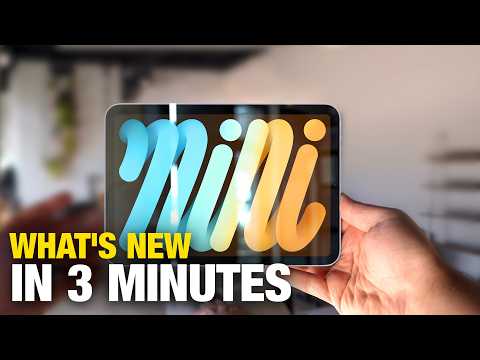 蘋果發佈配備蘋果智能系統的全新 iPad Mini！ (Apple Releases NEW iPad Mini with Apple Intelligence!)