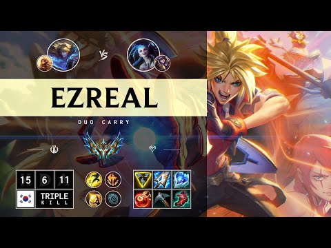 Ezreal ADC vs Jinx - KR Challenger Patch 14.13