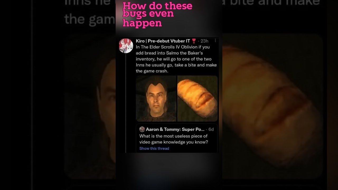 How do these bugs even happen