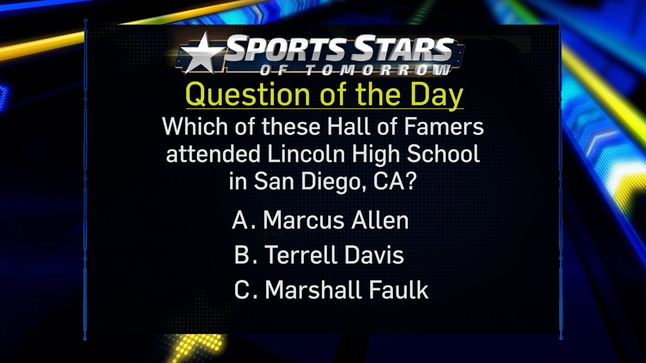 Question of the Day: Running Backs from San Diego&#039;s Lincoln High School