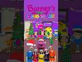 Christmas Is Our Favorite Time Barney S Dino Toonz Barney And ChikiToonz Barney Chikitoonz