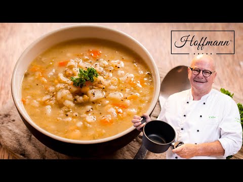 Gerstensuppe wie bei Oma, einfaches Rezept für kalte Tag | Hausgemachte Suppenklassiker @CALLEkocht