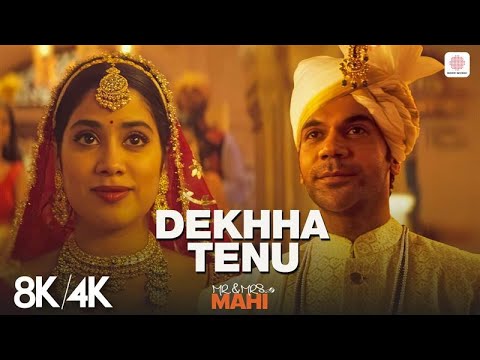 Dekhha Tenu - 8K/4K Music Video | Rajkummar Rao, Janhvi Kapoor | Mohd. Faiz | Jaani | Aadesh S