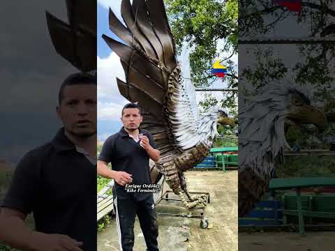 LA UNIÓN NARIÑO COLOMBIA. 🇨🇴 TALENTO VENTEÑO,  CREA ARTE CON LLANTAS. #enriqueokikefernández