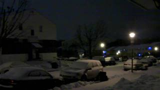 preview picture of video '01/18/2011 - Snowfall - Northeast Philadelphia - Morrell Park'