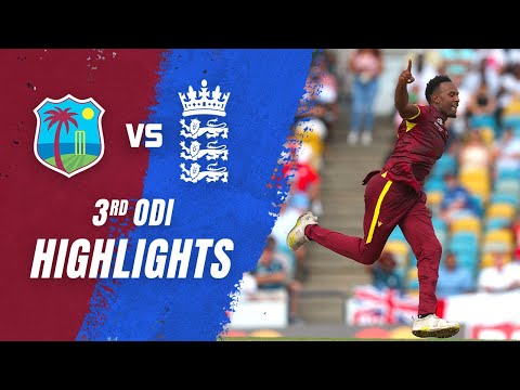 Highlights | West Indies vs England | 3rd ODI | Streaming Live on FanCode